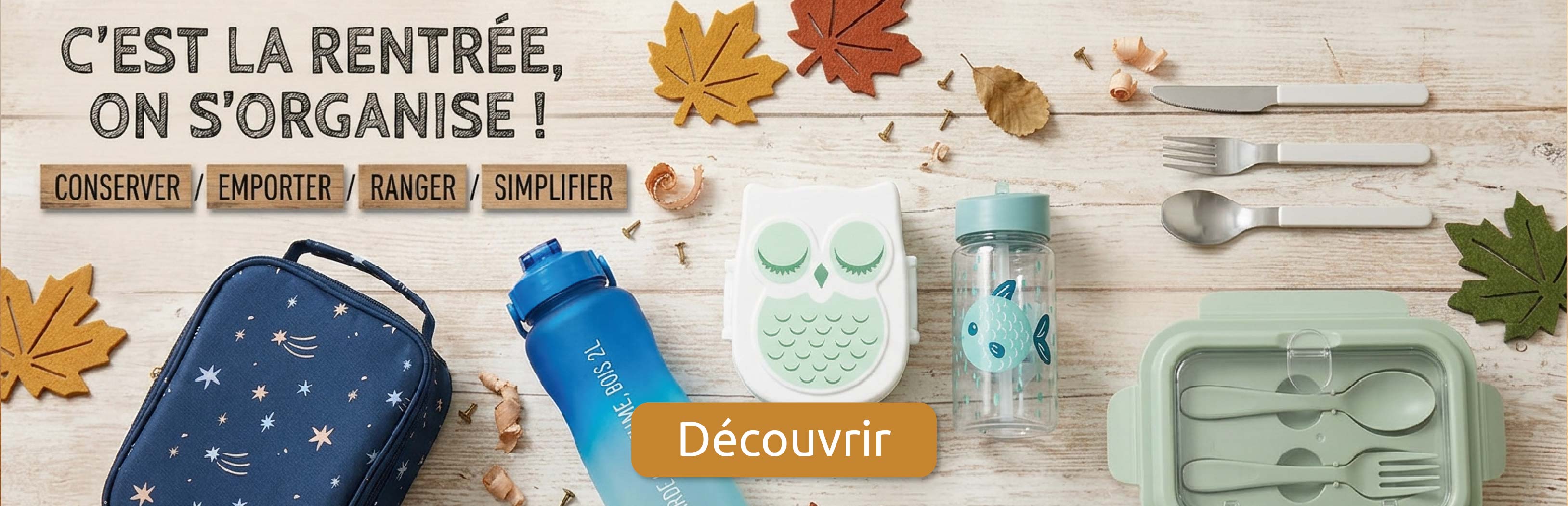 D&eacute;couvrir notre s&eacute;lection pour la rentr&eacute;e!