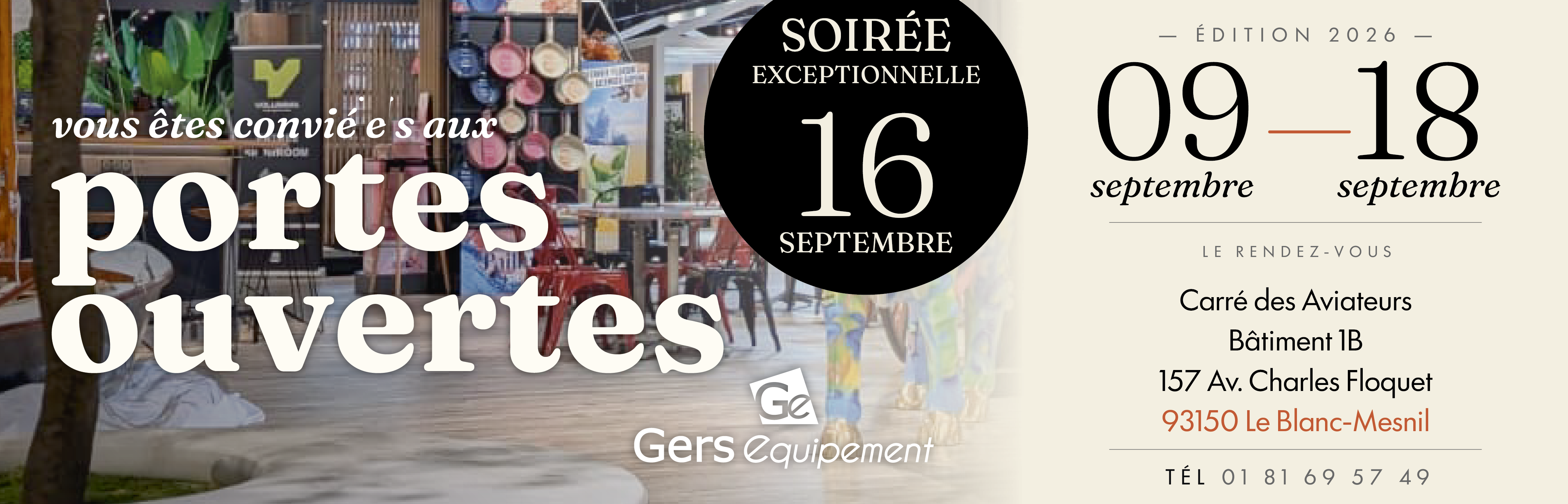 Un &eacute;v&eacute;nement &agrave; ne pas manquer !
